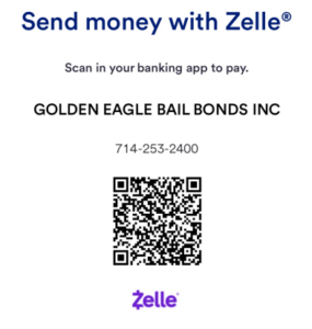 Golden Eagle Bail Bonds Zelle QR Code